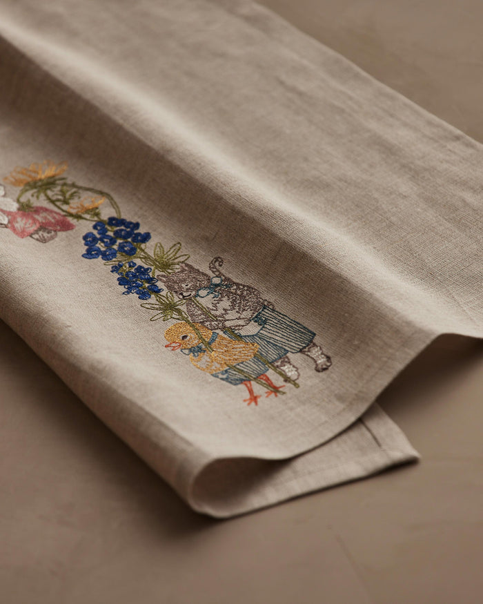 Spring Parade Bluebonnet Tea Towel