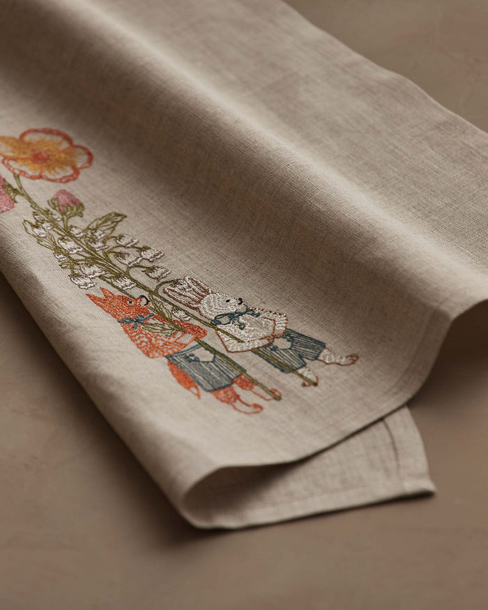 Spring Parade Lily Tea Towel