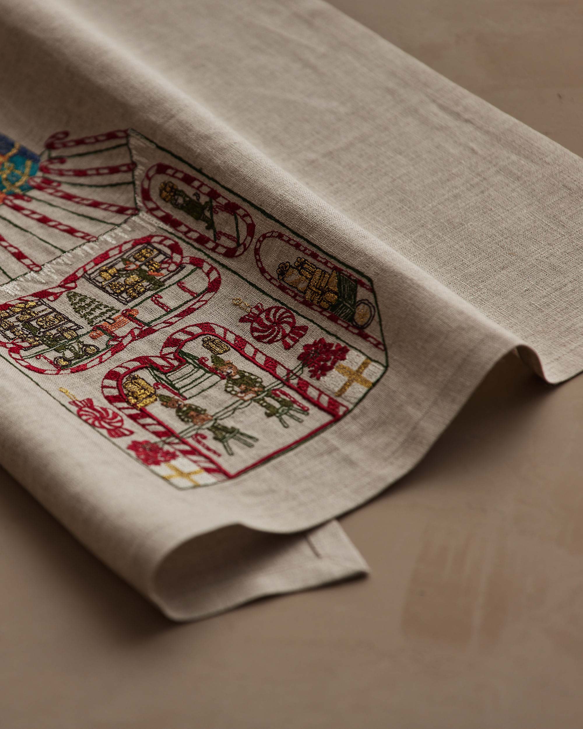 Toy Workshop Tea Towel | Coral & Tusk