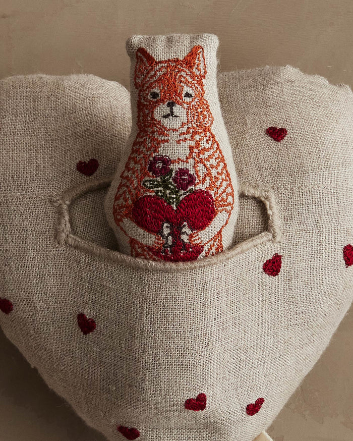 Fox Heart Pocket Valentine