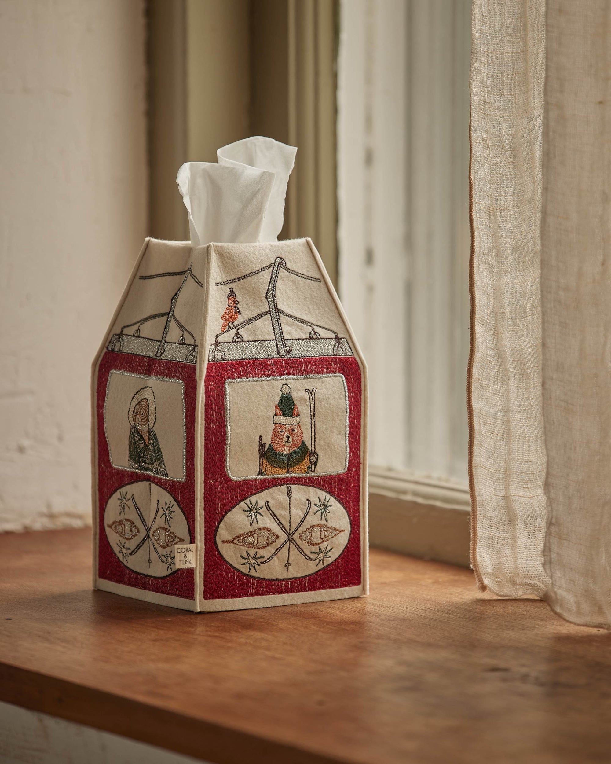 Gondola Tissue Box Cover