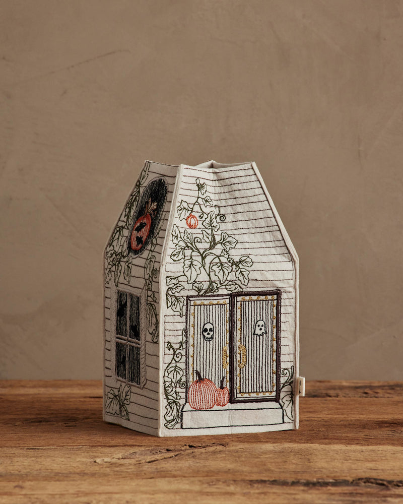 Haunted House Tissue Box Cover