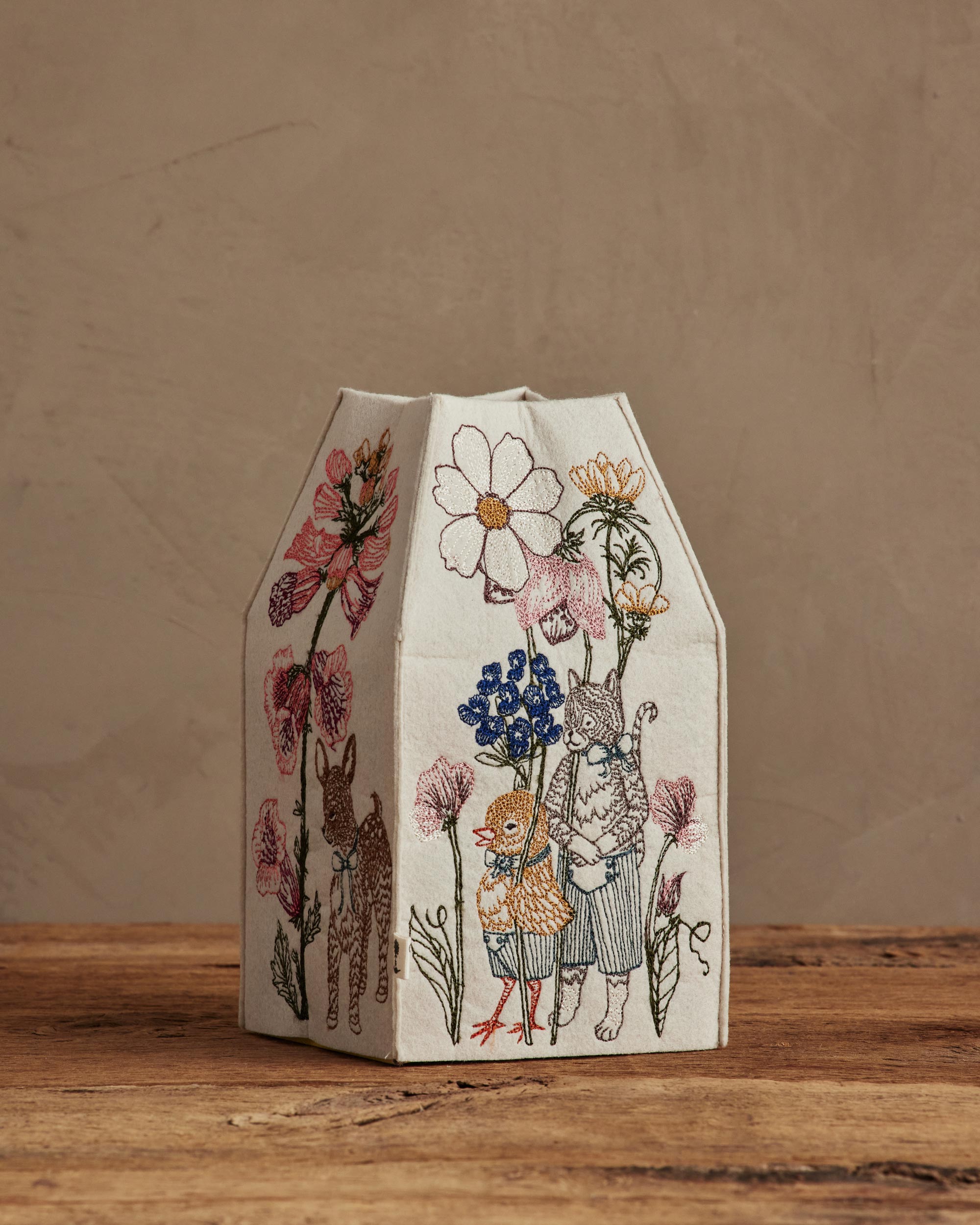 Spring Parade Tissue Box Cover