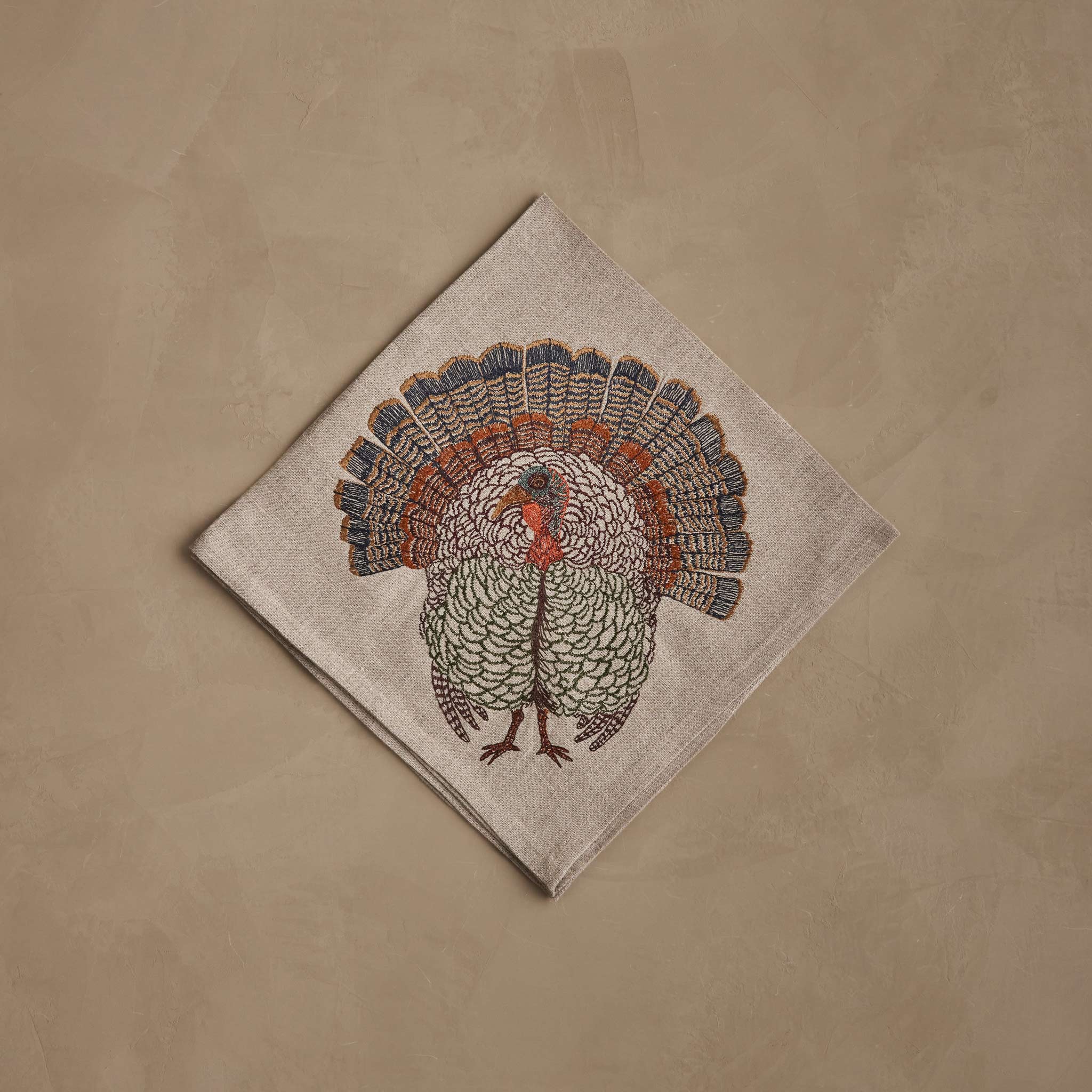 Wild Turkey Dinner Napkin | Coral & Tusk