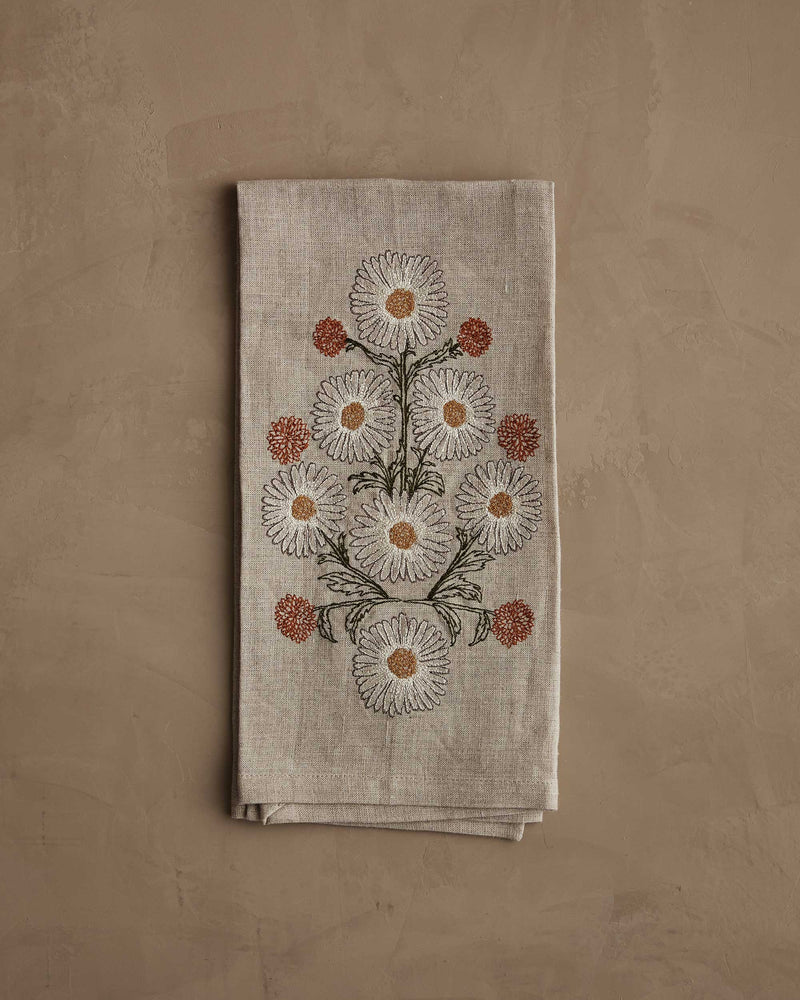 Daisy Bouquet Tea Towel