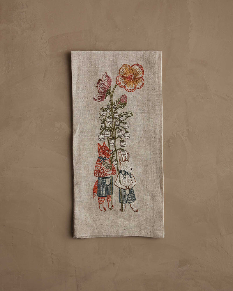 Spring Parade Lily Tea Towel