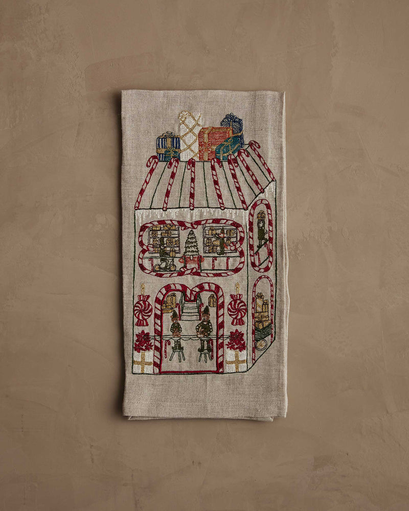 Toy Workshop Tea Towel