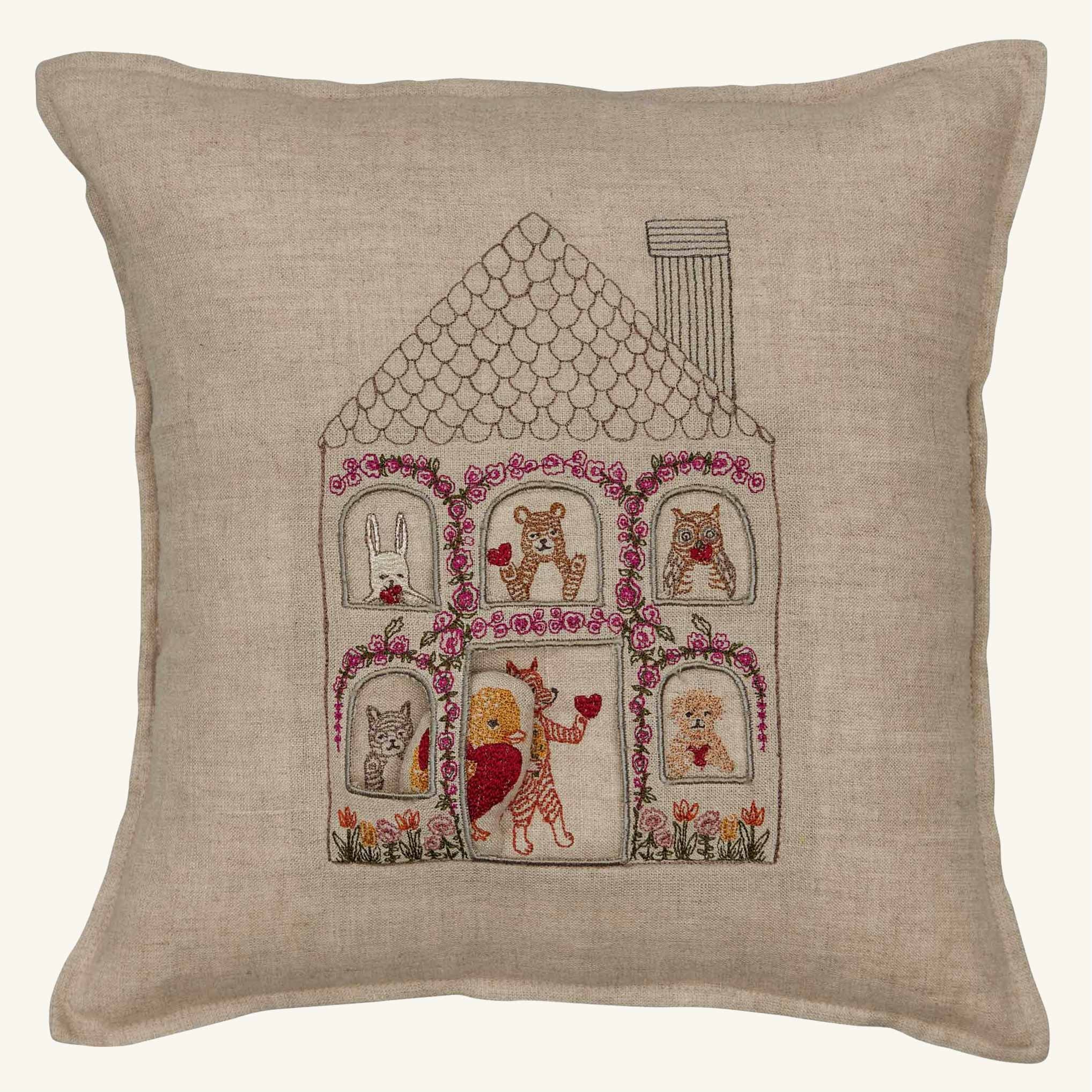 Home Is Where the Heart Is Pocket Pillow | Coral & Tusk