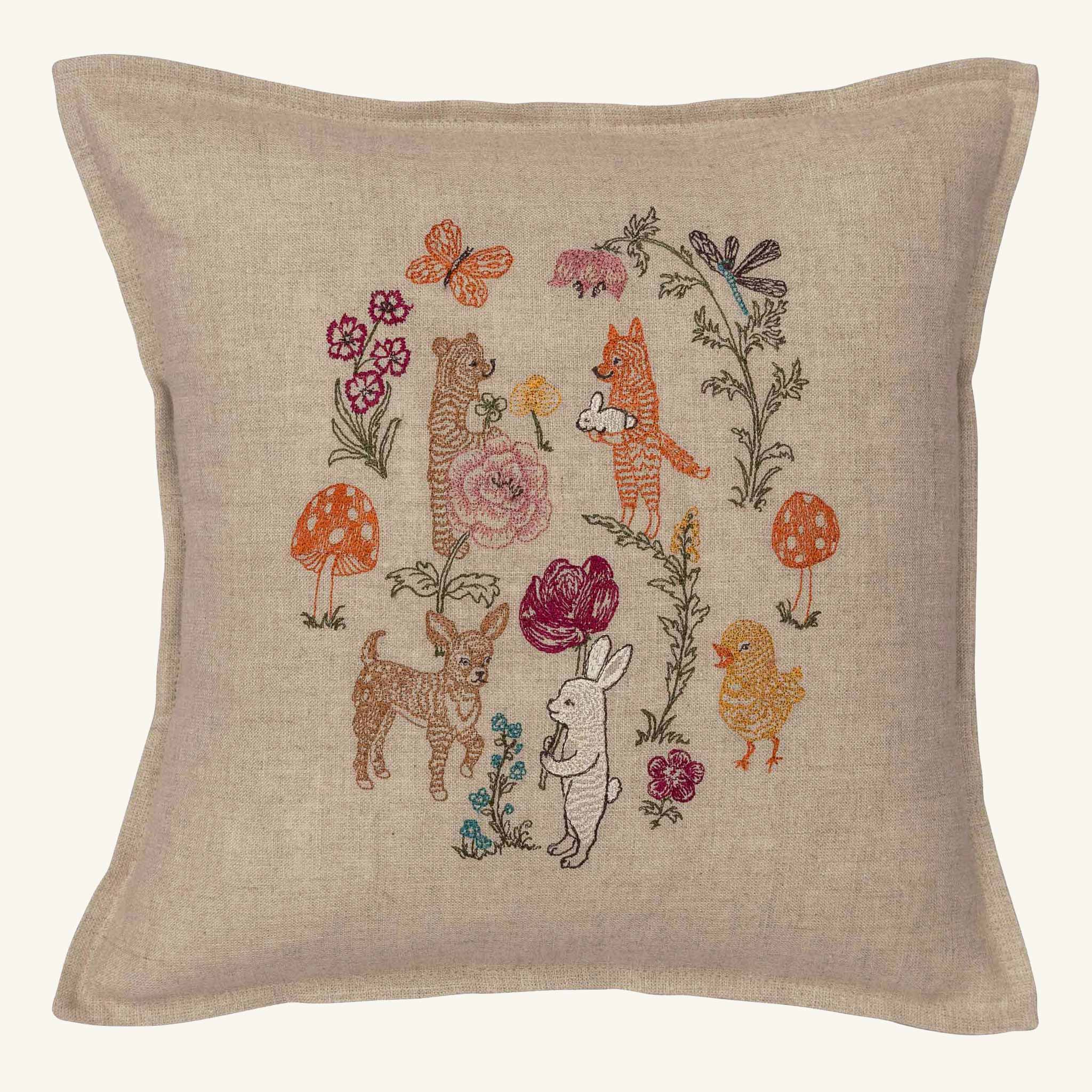 Secret Garden Pillow