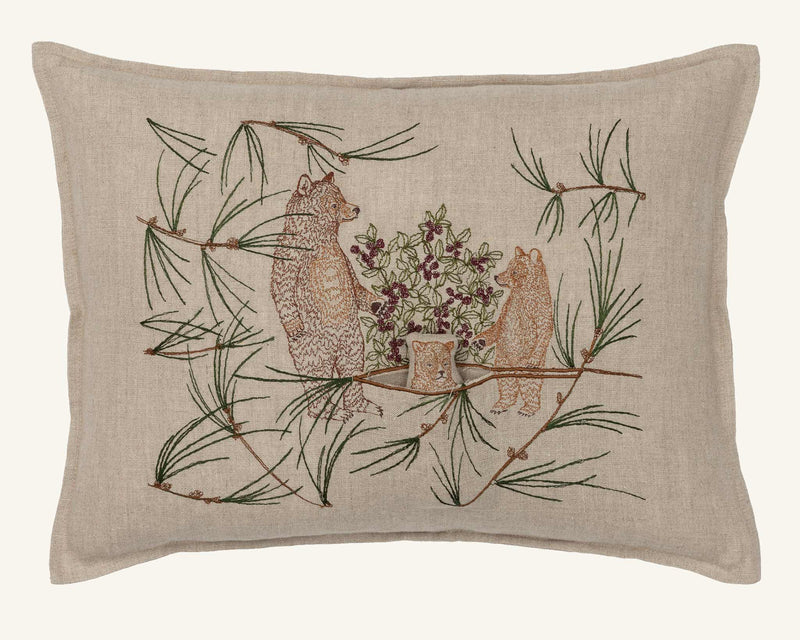 Briar Bears Pocket Pillow