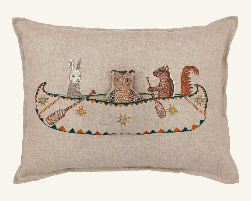 Friends Canoe Pocket Pillow