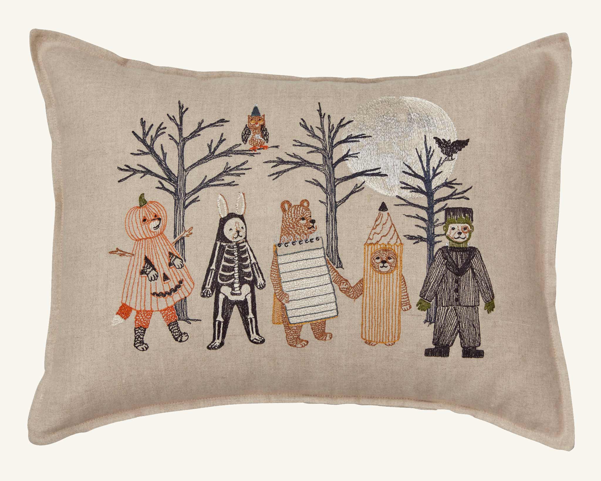 Full Moon Masquerade Pillow