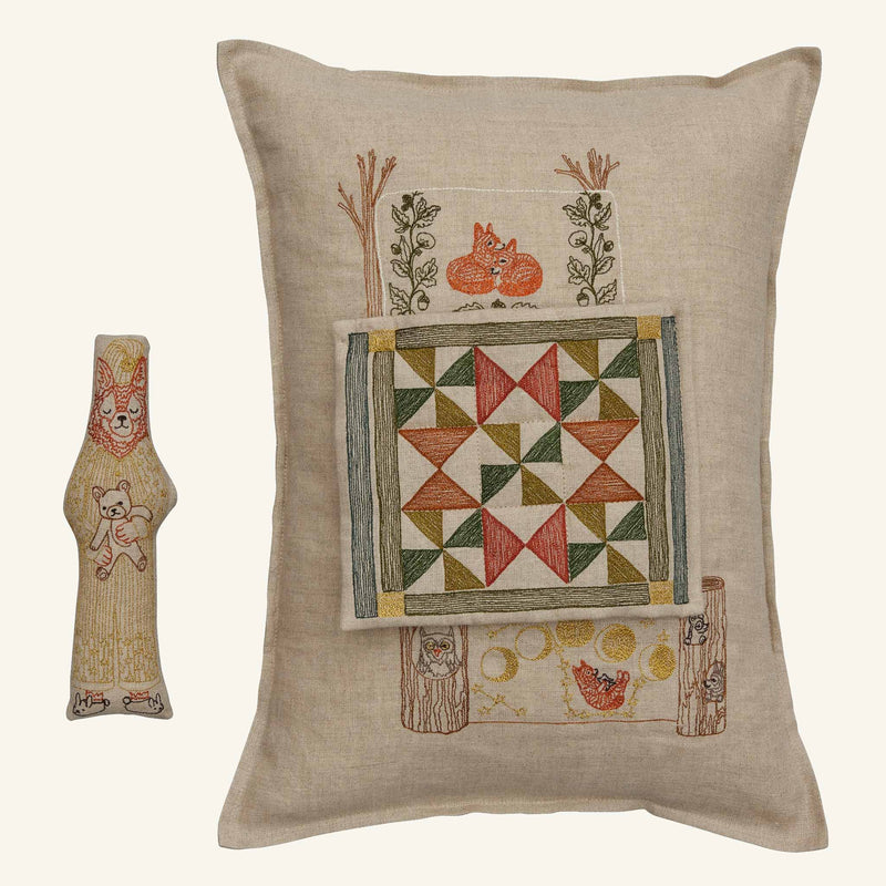 Goodnight Fox Pocket Pillow
