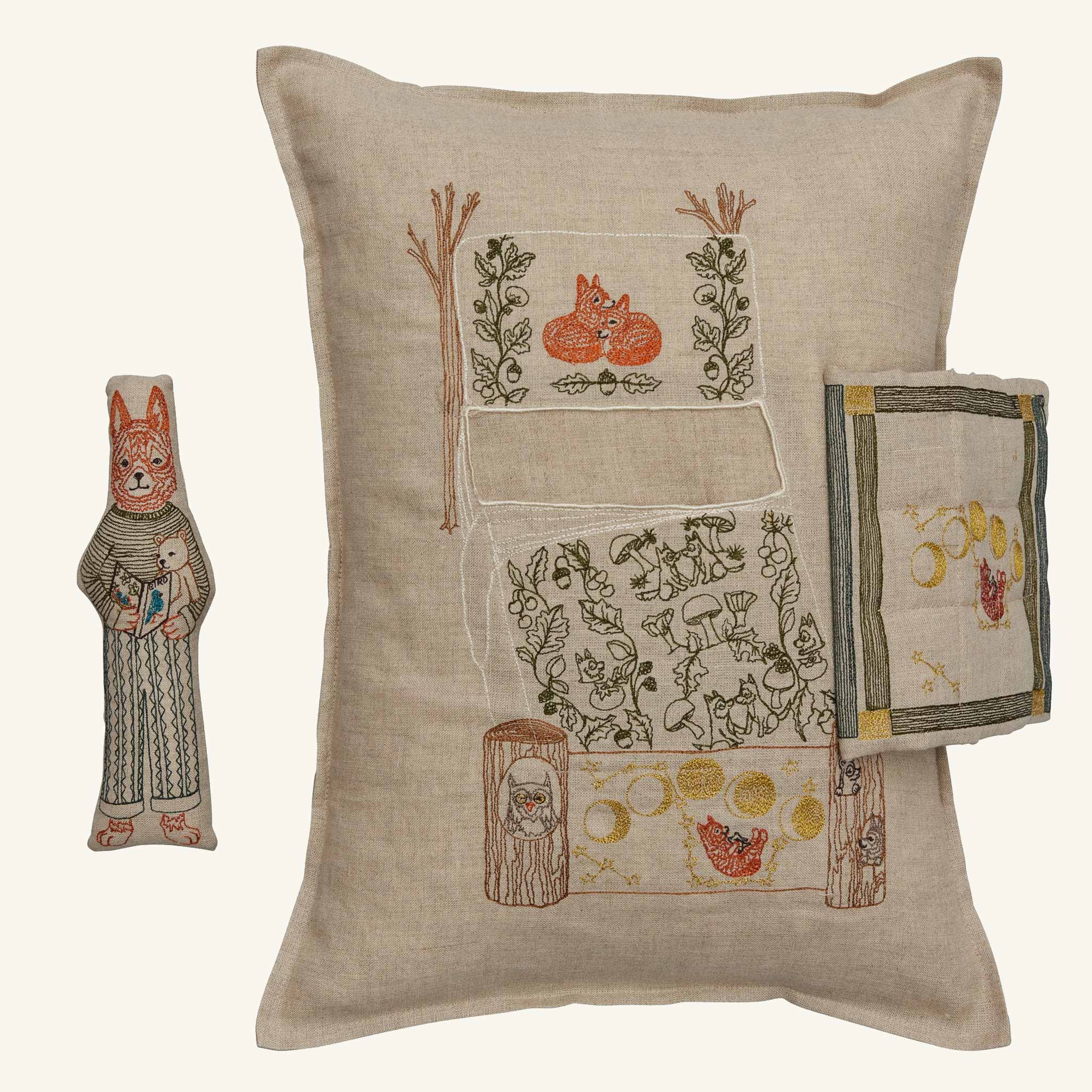 Goodnight Fox Pocket Pillow