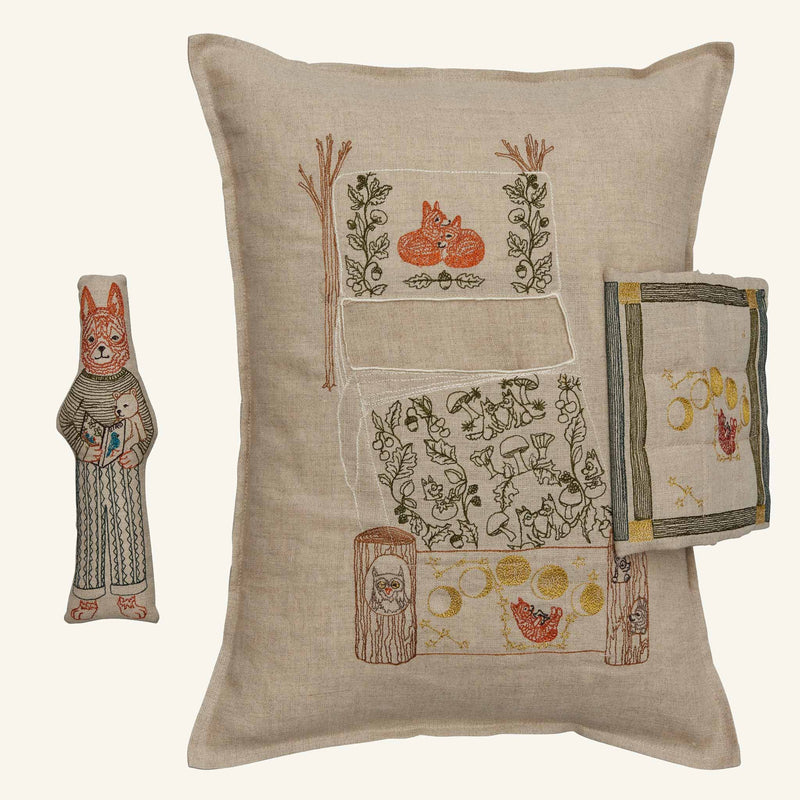 Goodnight Fox Pocket Pillow