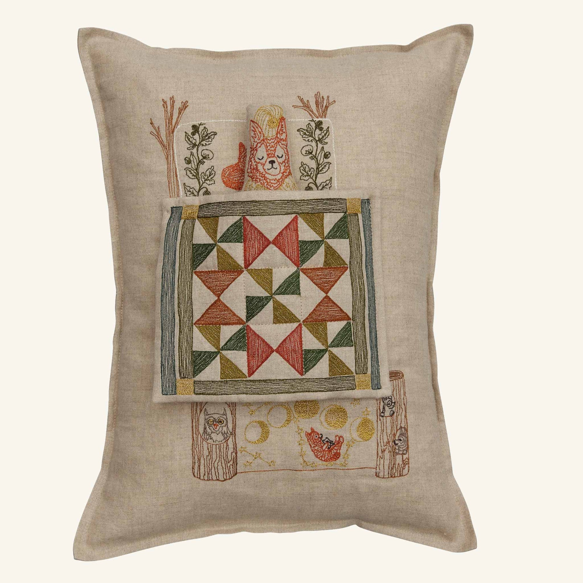 Goodnight Fox Pocket Pillow