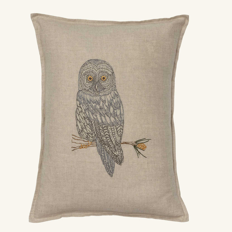 Great Grey Owl Pillow