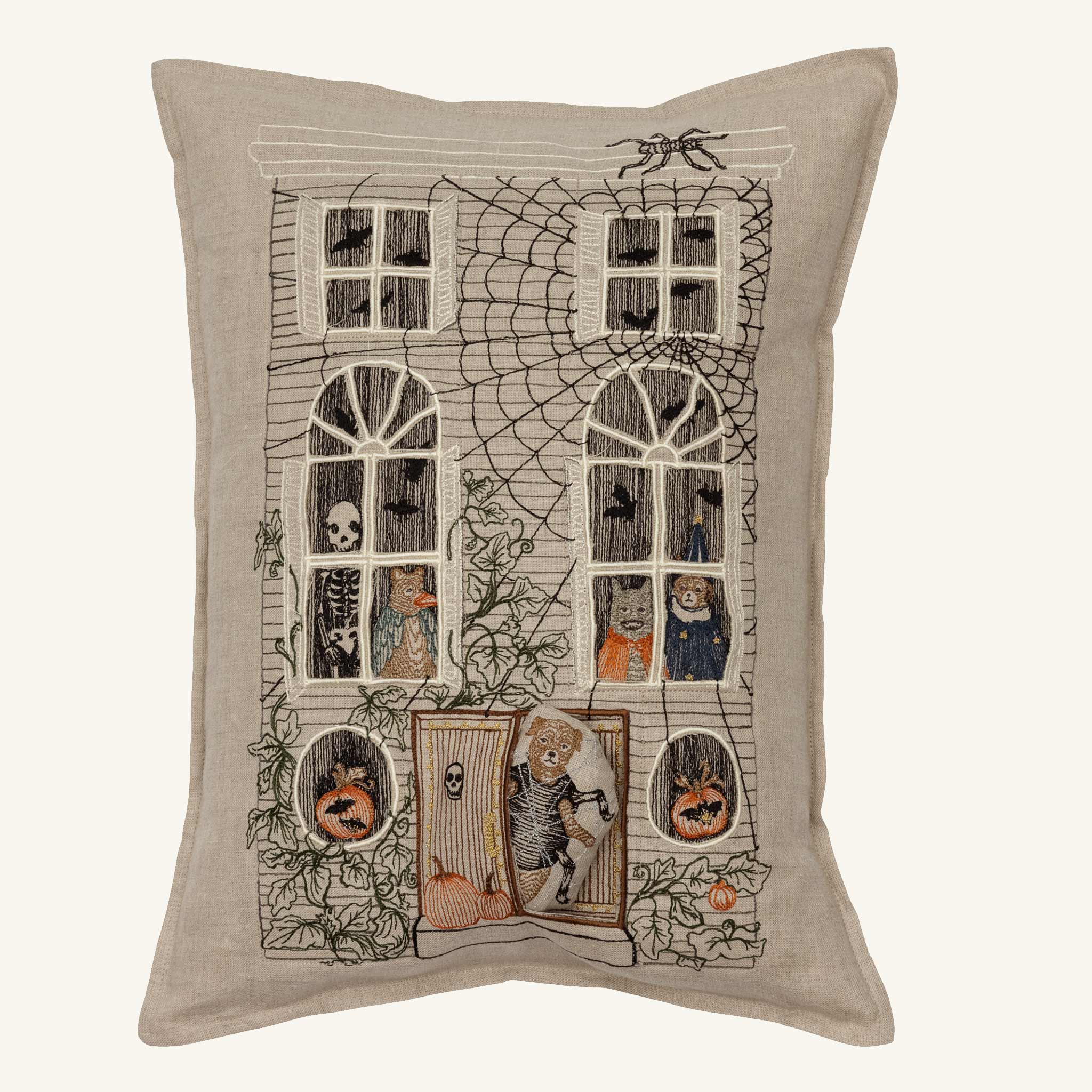 Haunted House Pocket Pillow