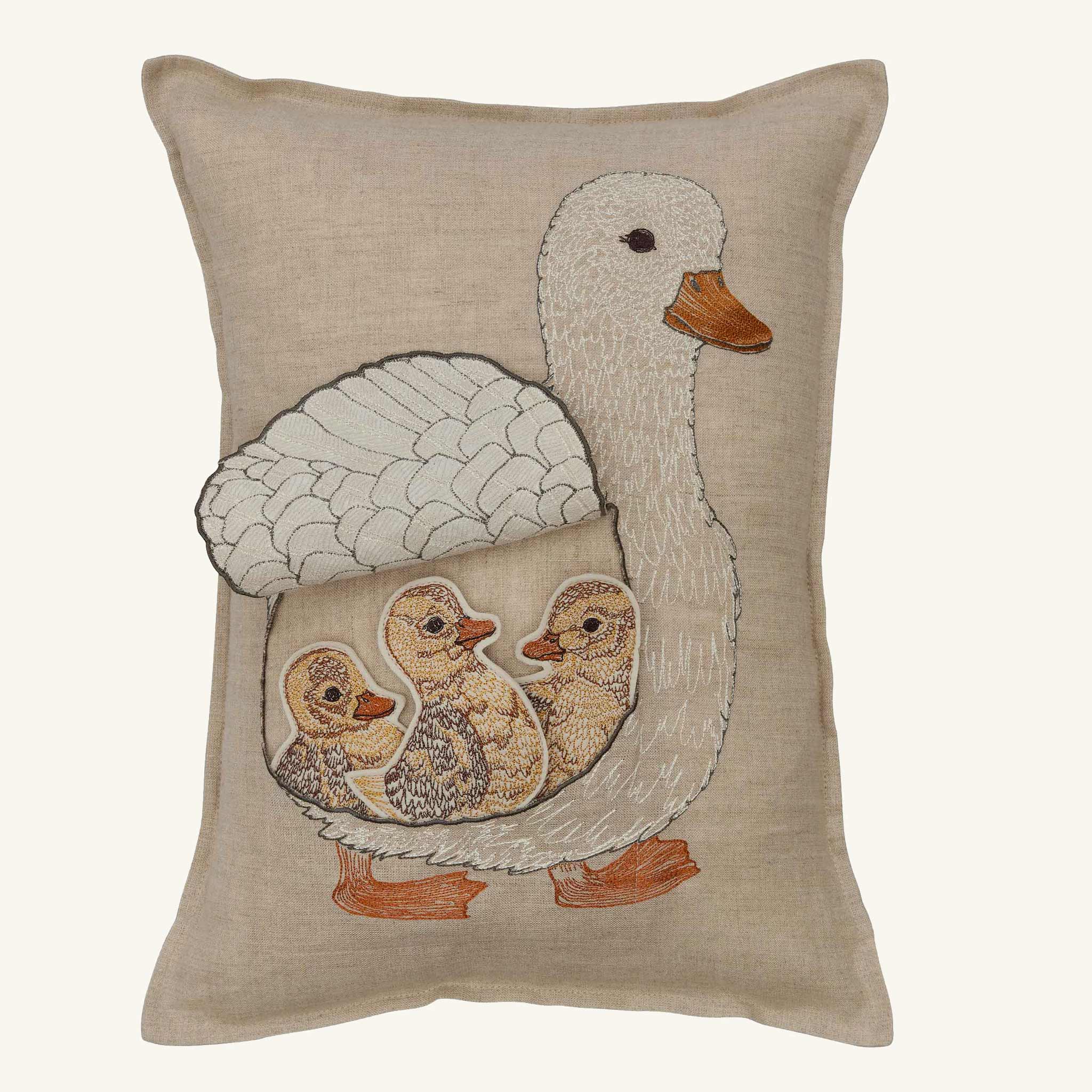Mama Duck Pocket Pillow
