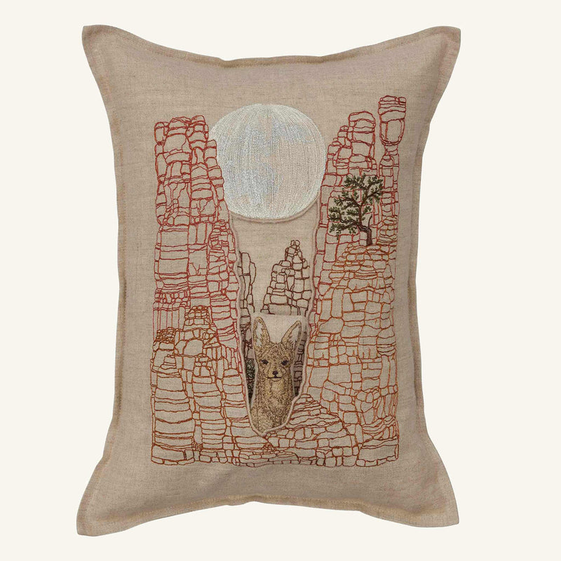 Moonrise Canyon Pocket Pillow