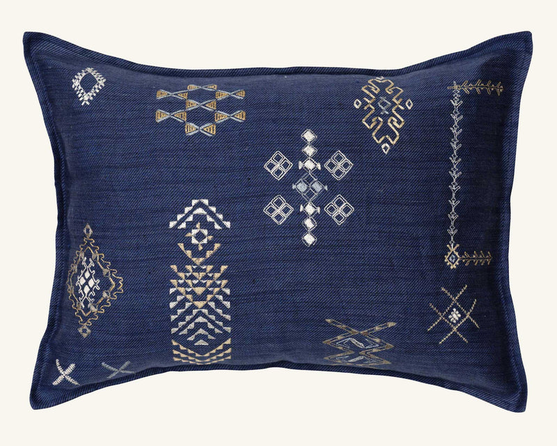 Tumbleweed Indigo Pillow