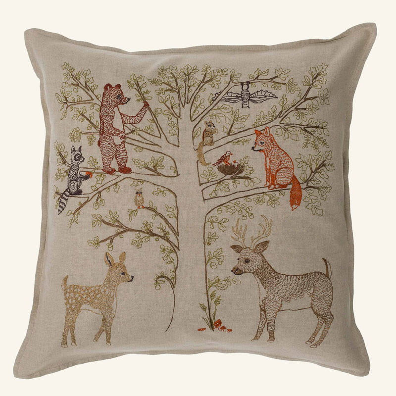 Woodland Living Tree Pillow