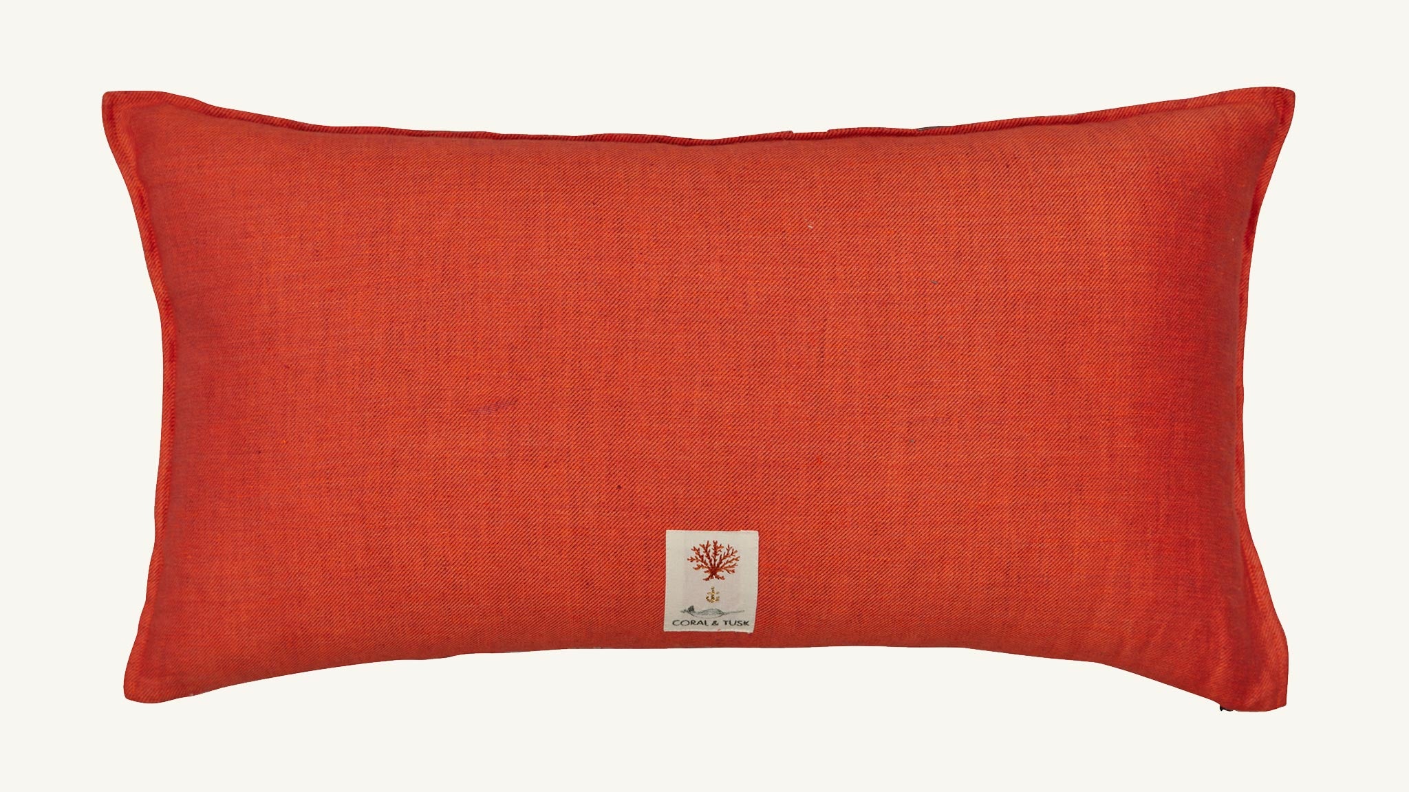 Laramie Stripe Vermilion Pillow