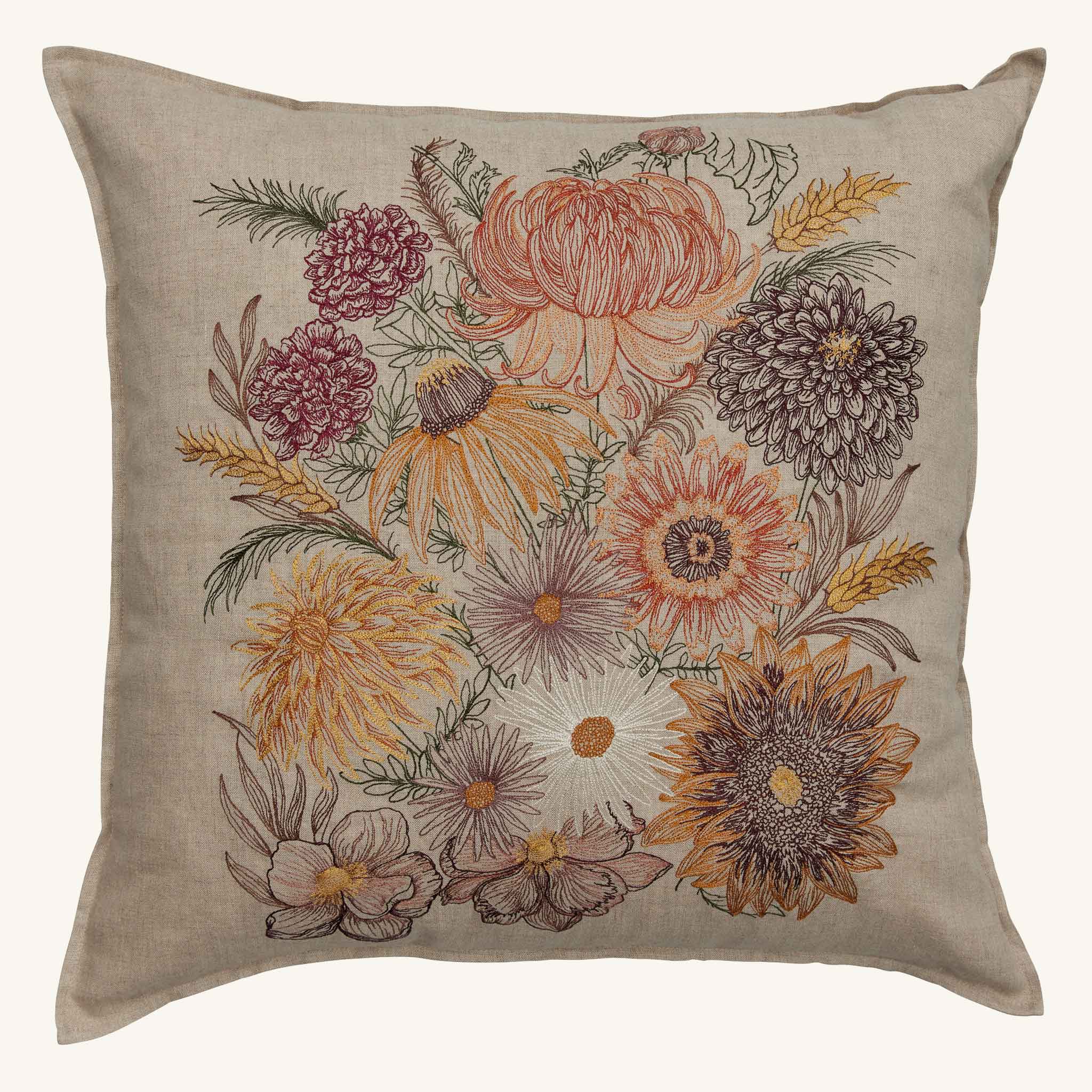 Autumn Blossoms Pillow