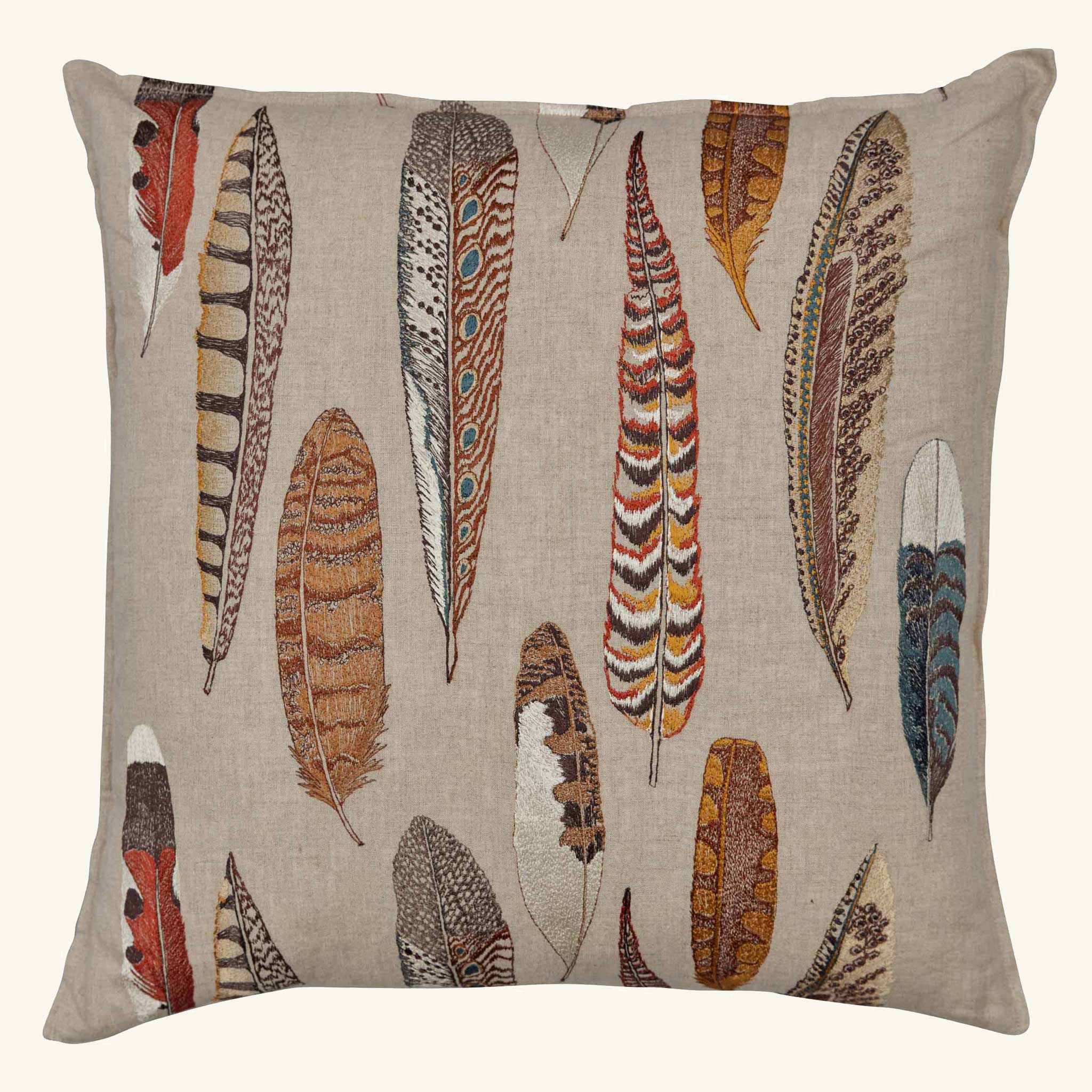 Falling Feathers Pillow