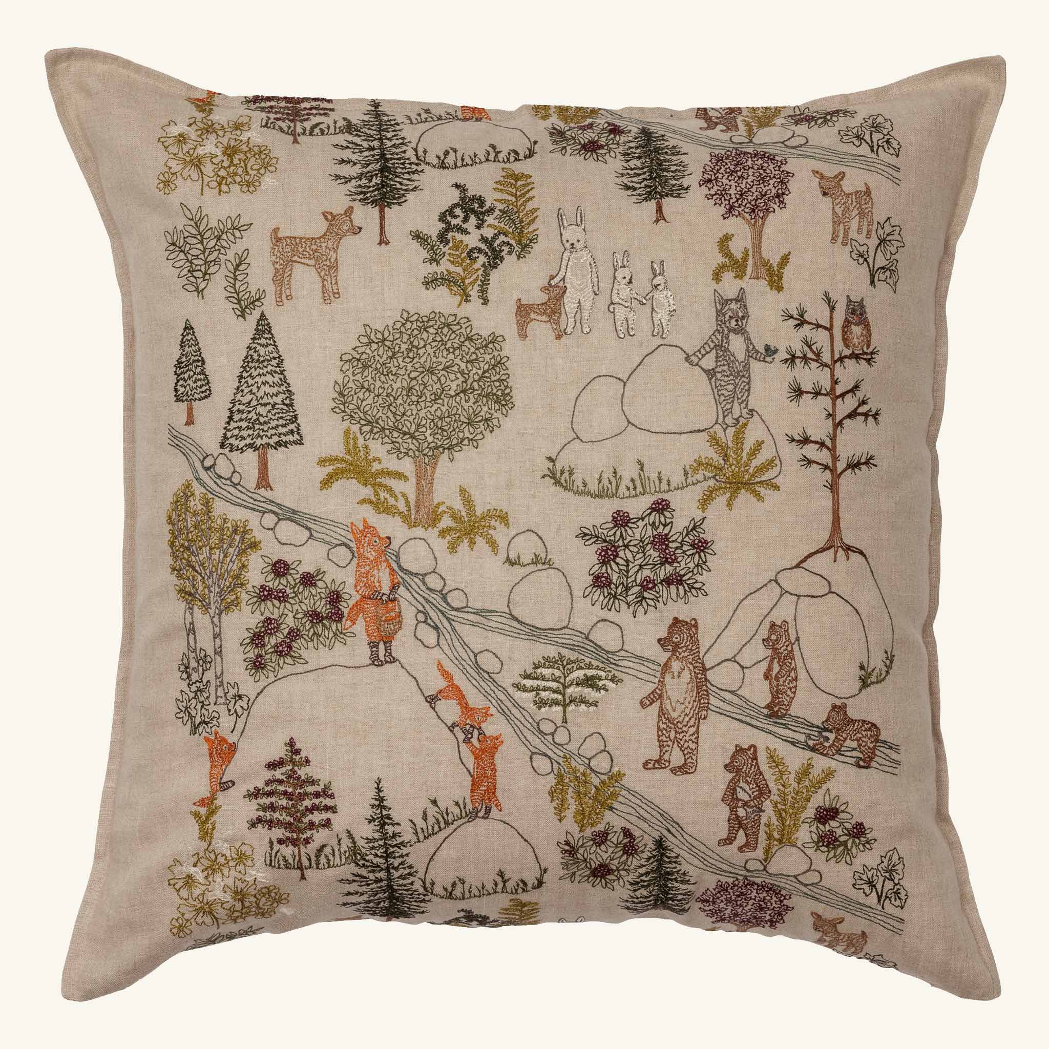 Forest Fun Pillow | Coral & Tusk