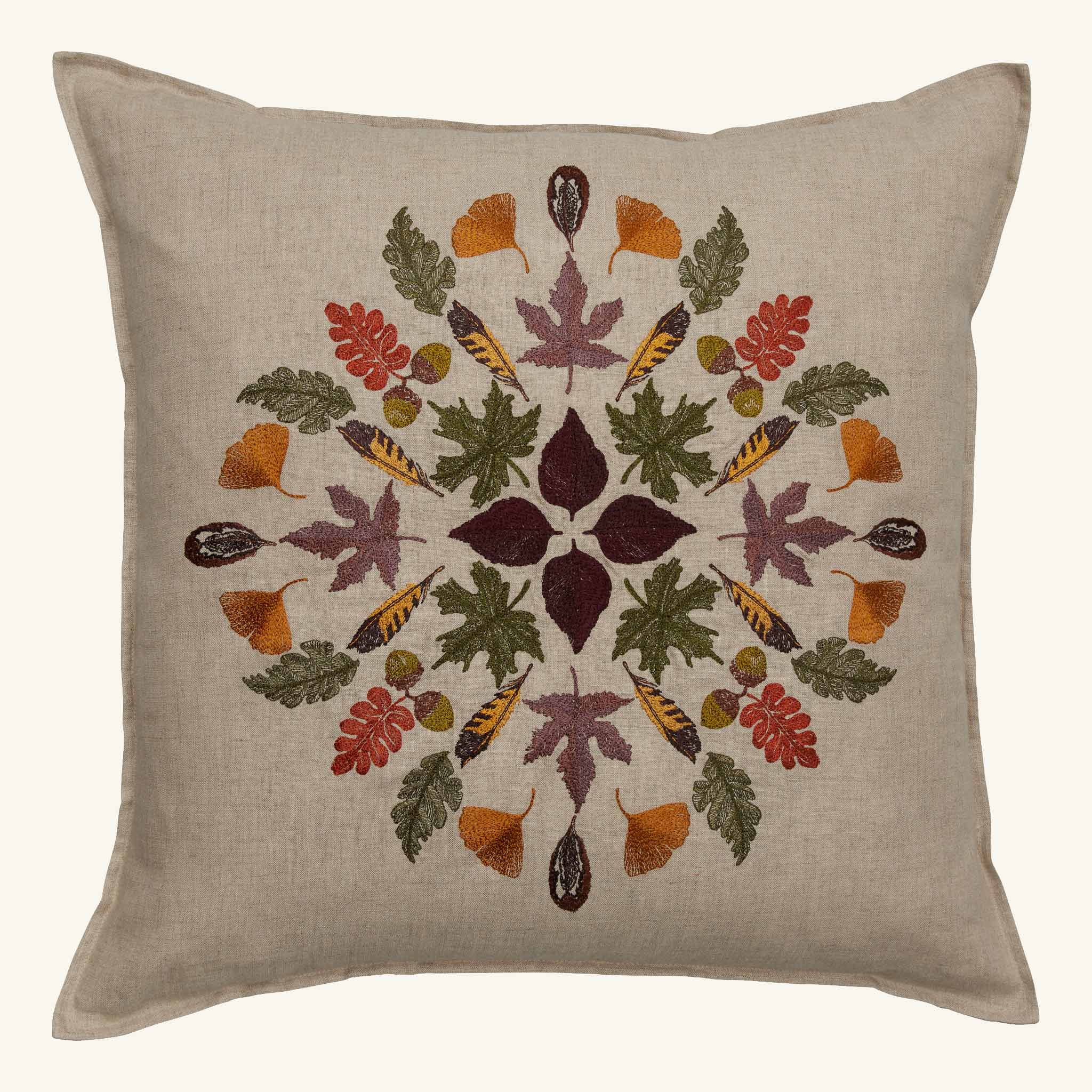 Pressed Leaves Pillow