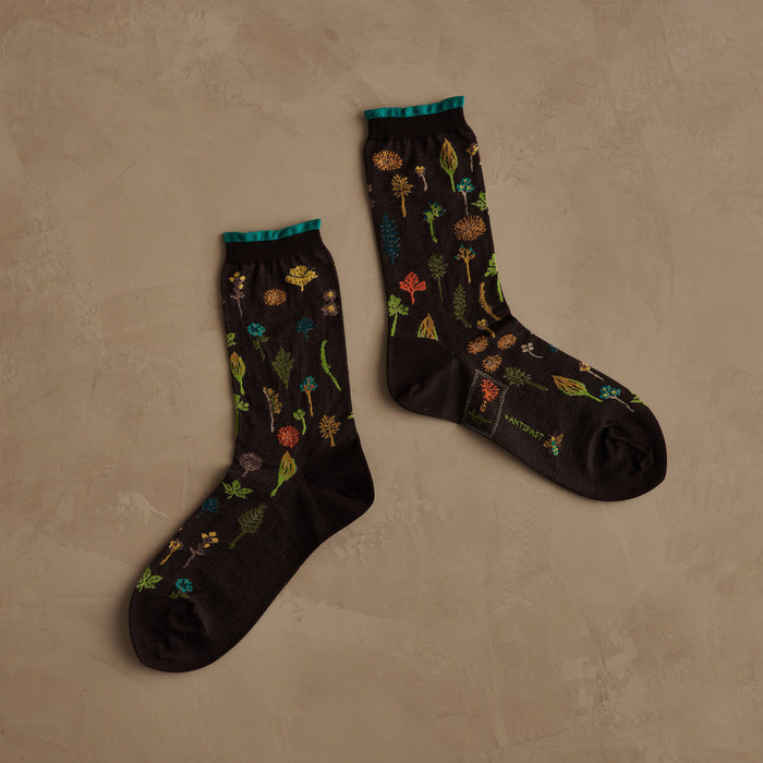Coral & Tusk x Antipast Garden Brown Socks