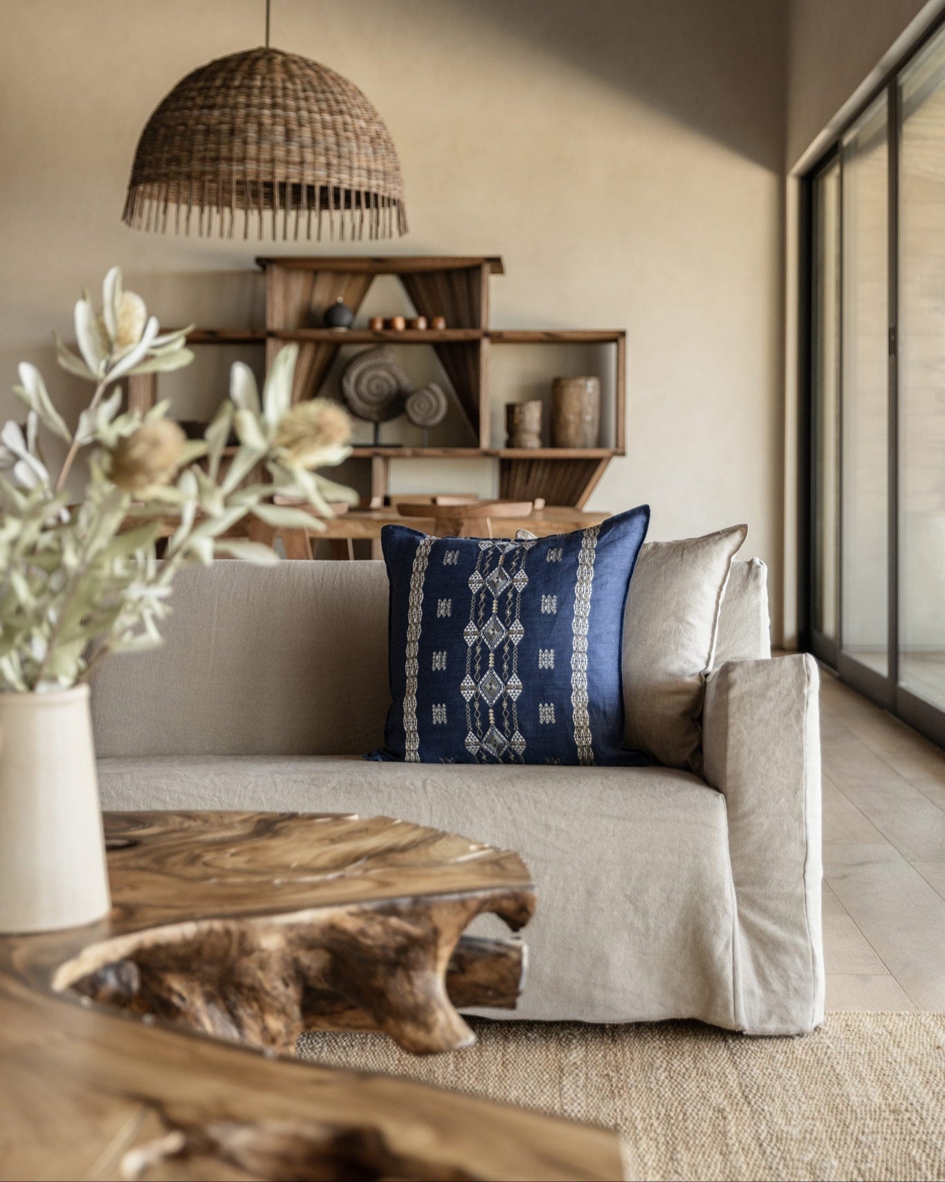 Berber Indigo Pillow