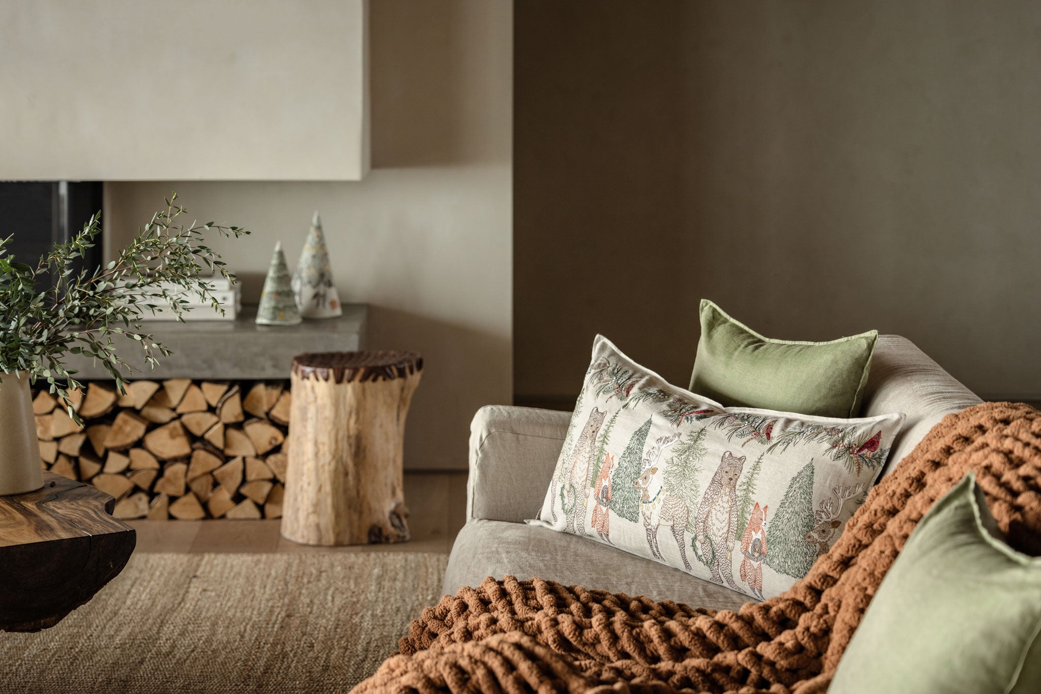 Christmas Cheer Lumbar