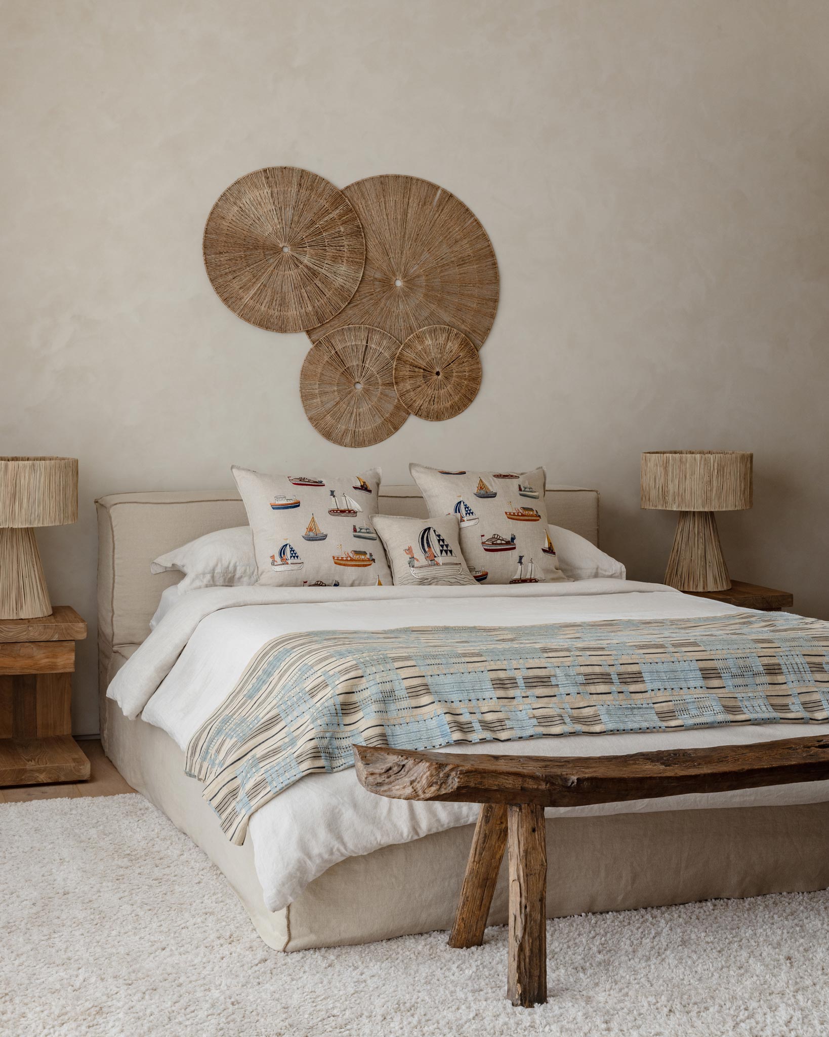 Sailing Foxes Pillow