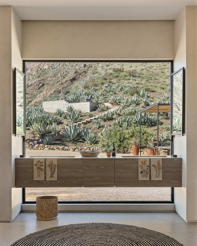 Cholla Cactus Bloom Tea Towel