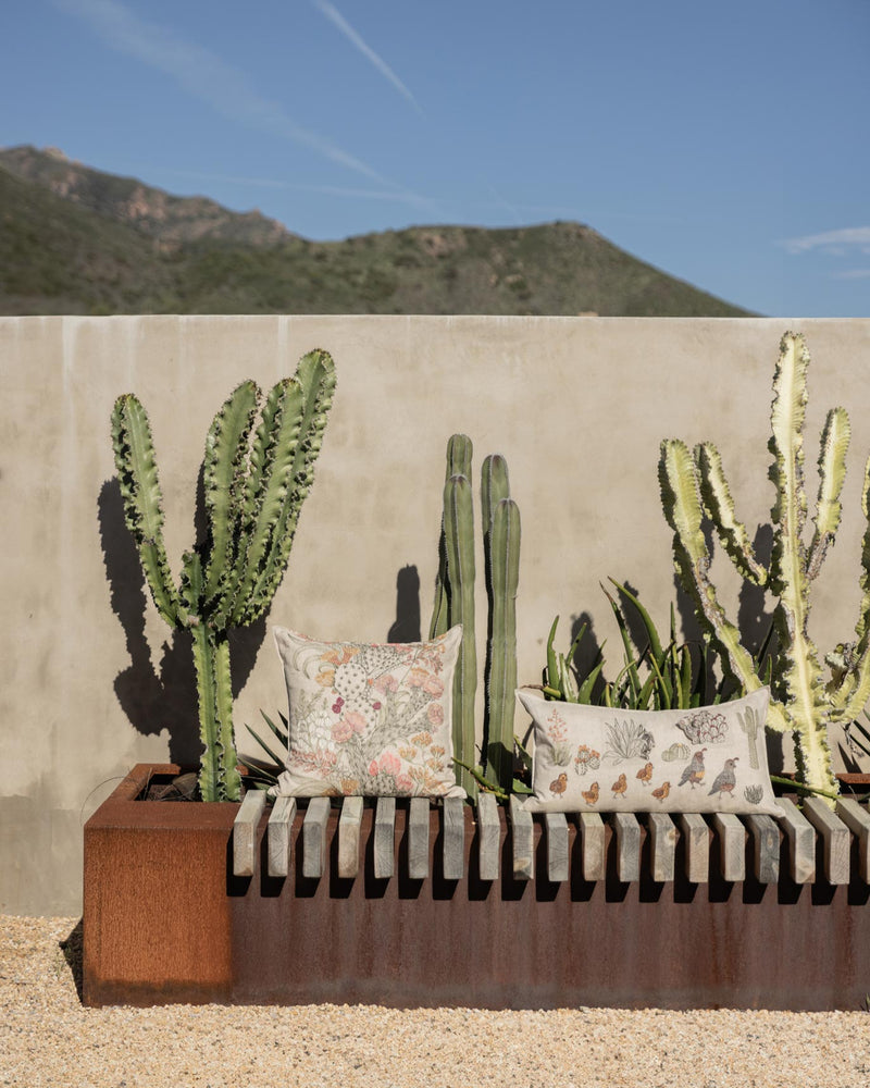 Desert Blooms Pillow