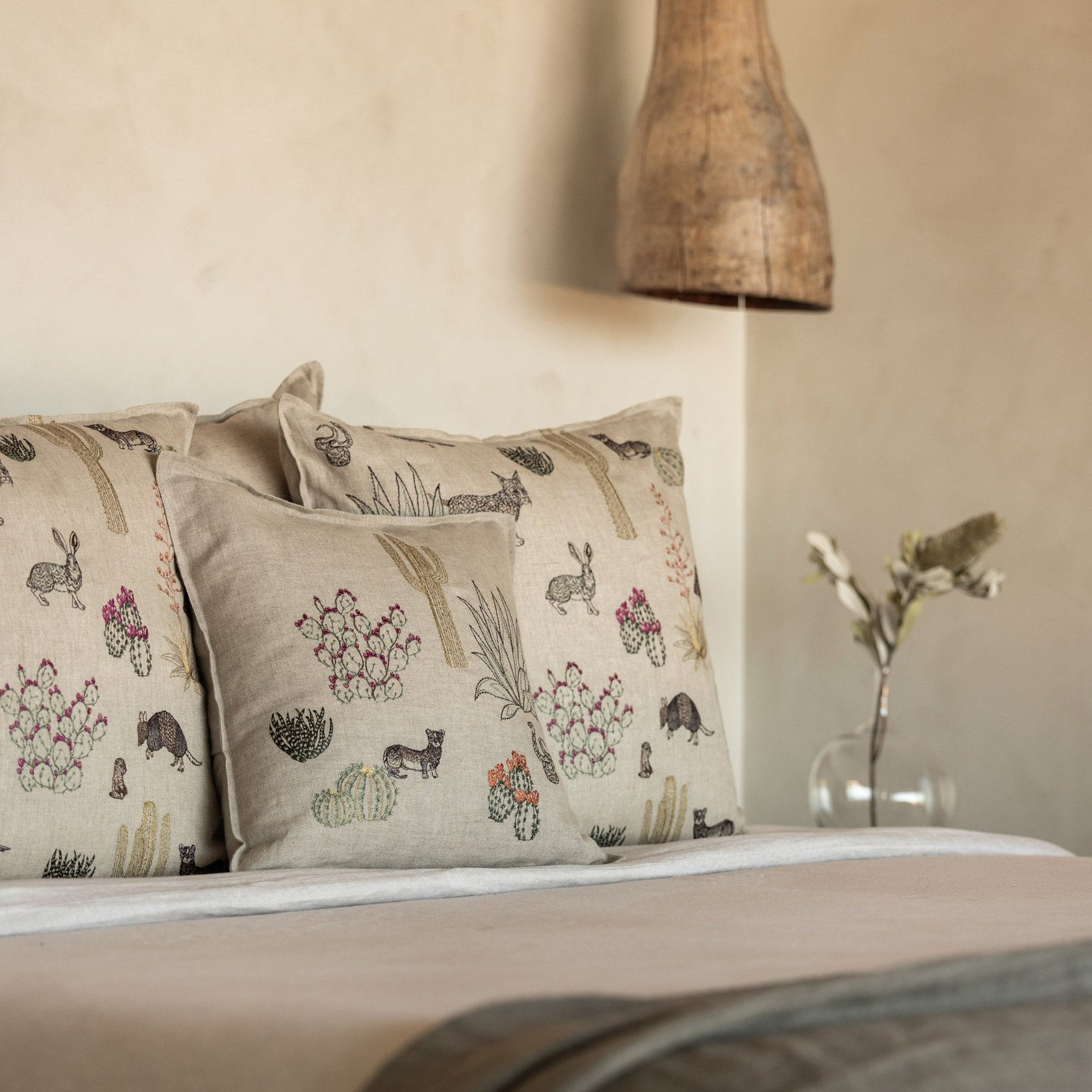 Saguaro Desert Field Pillow