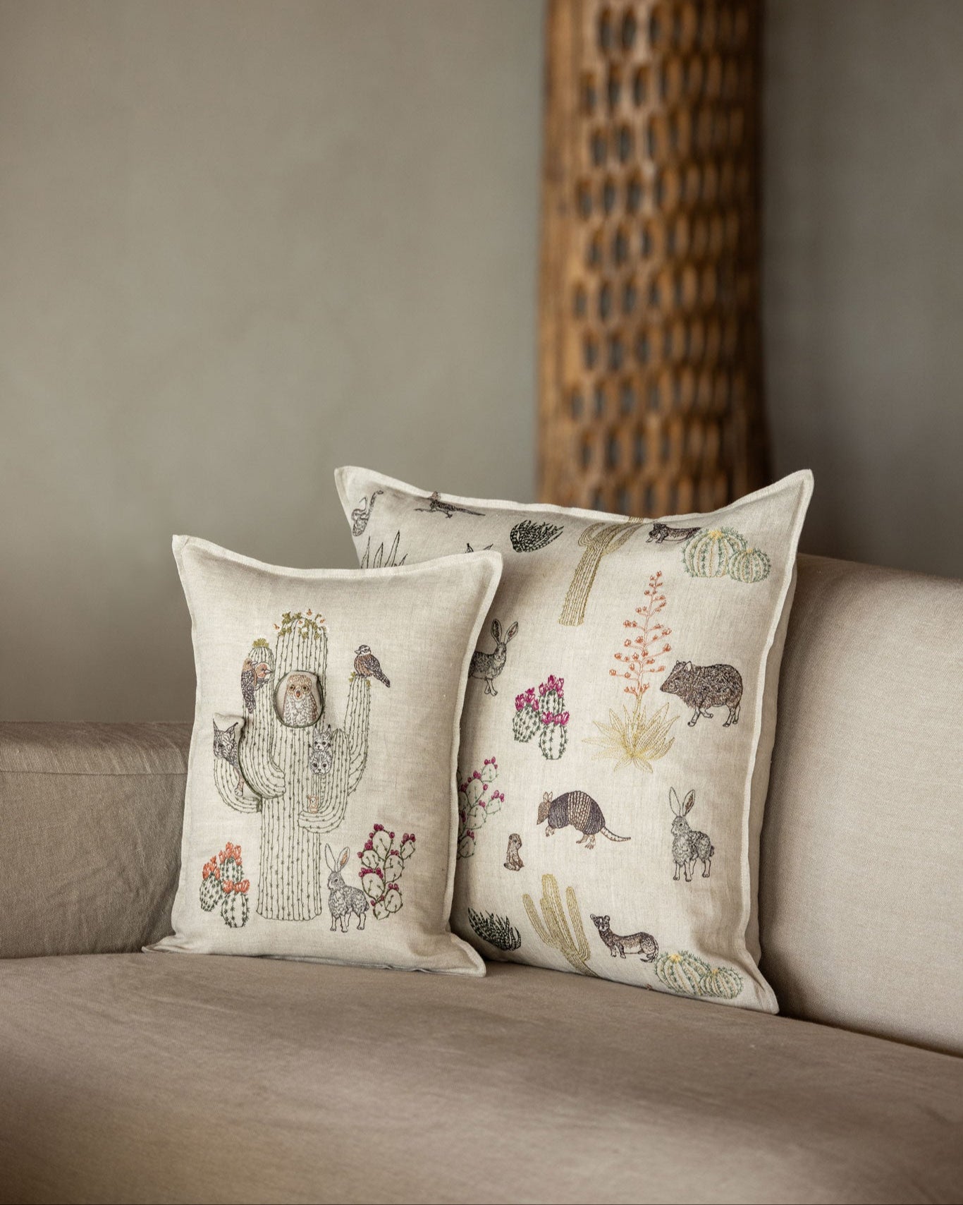 Saguaro House Pocket Pillow | Coral & Tusk Saguaro House Pocket Pillow | Coral & Tusk