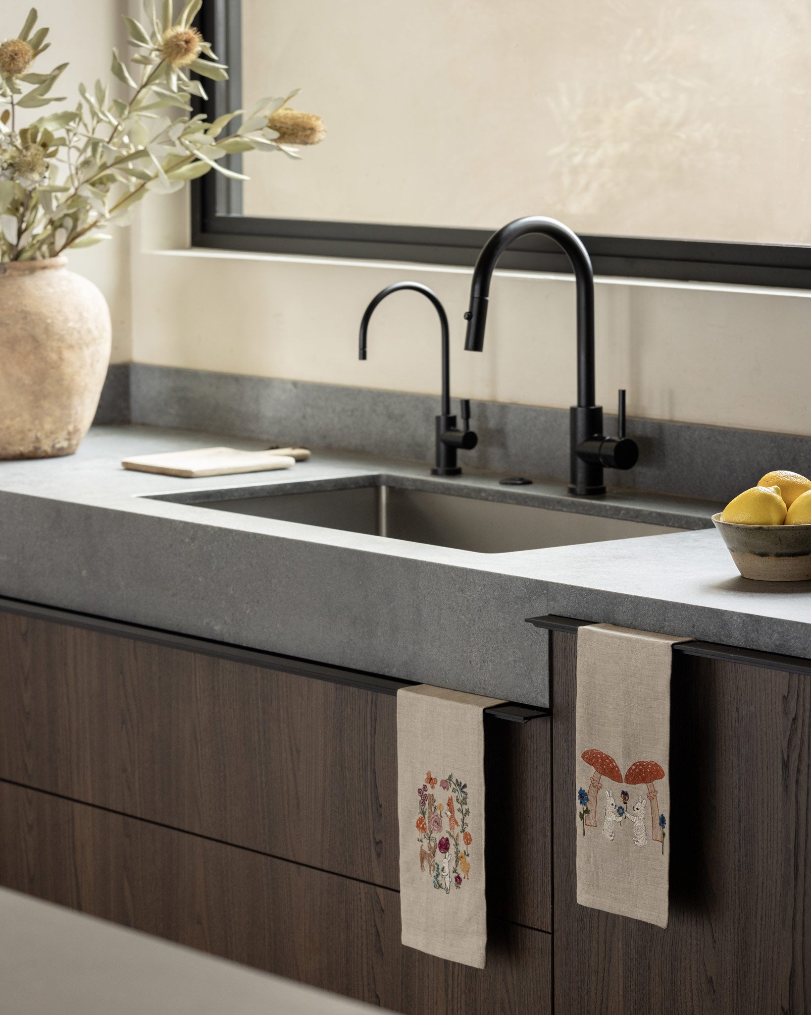 Secret Garden Tea Towel