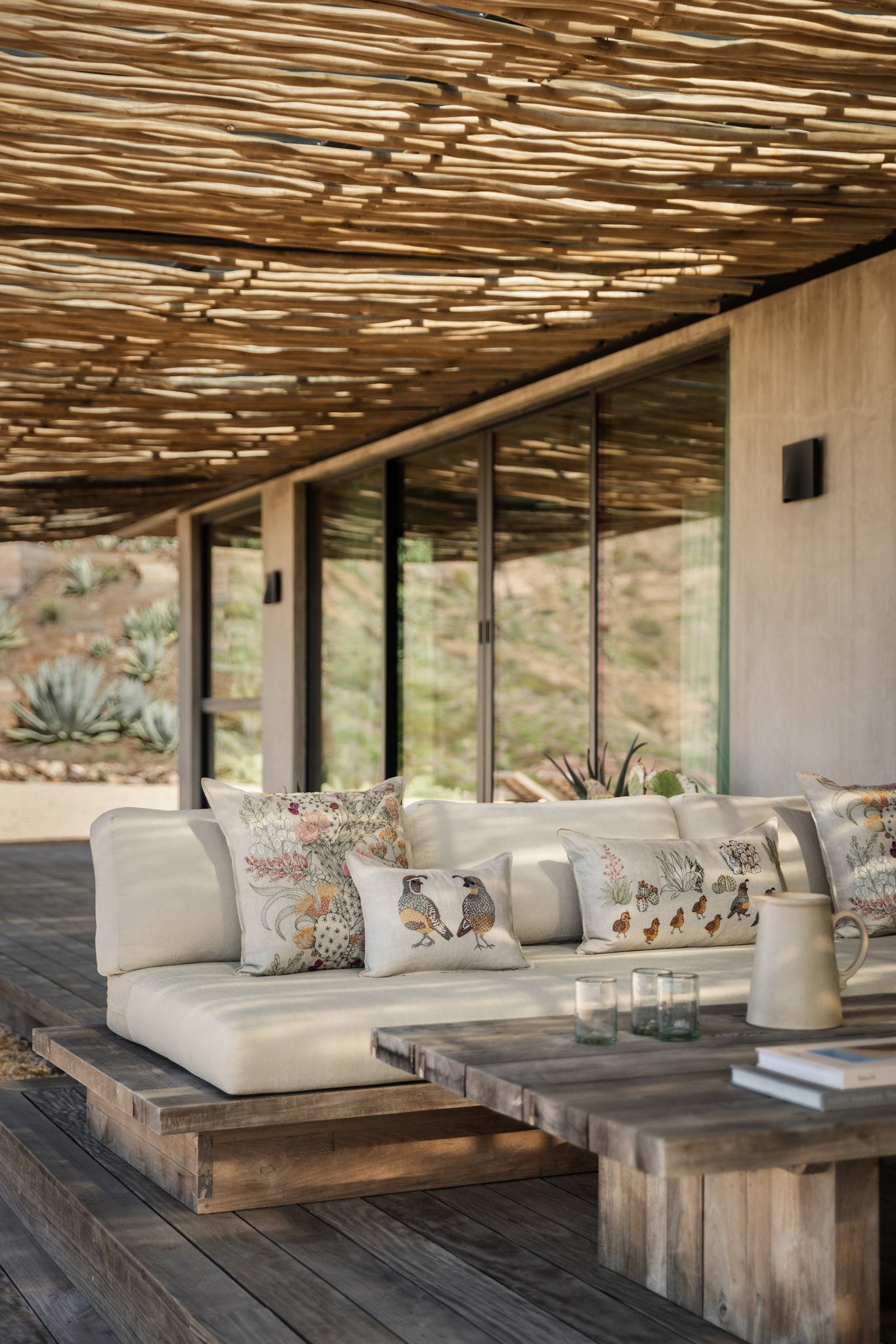 Desert Blooms Pillow