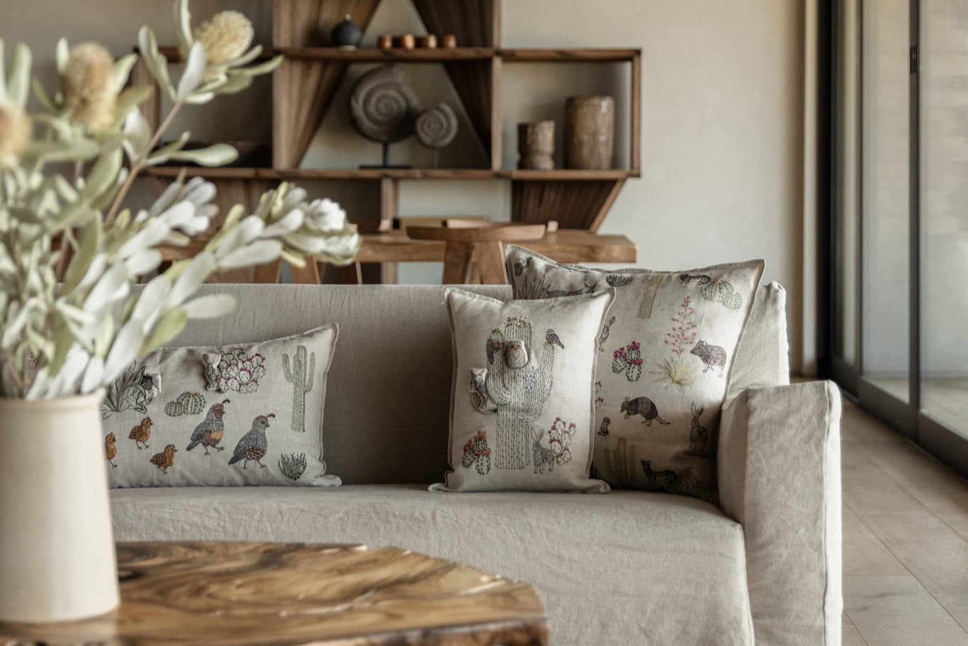 Saguaro House Pocket Pillow