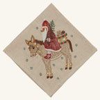 Seconds Sale Christmas Donkey Dinner Napkin #1