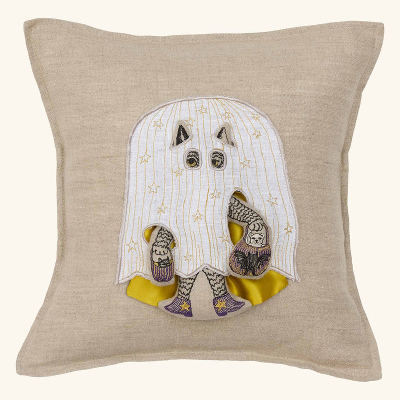 Ghost Kitty Pocket Pillow