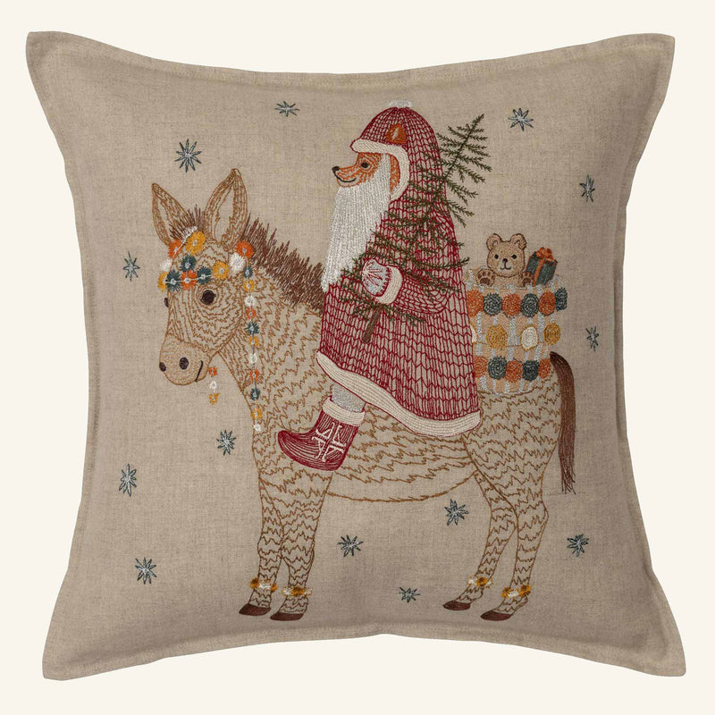 Christmas Donkey Pillow