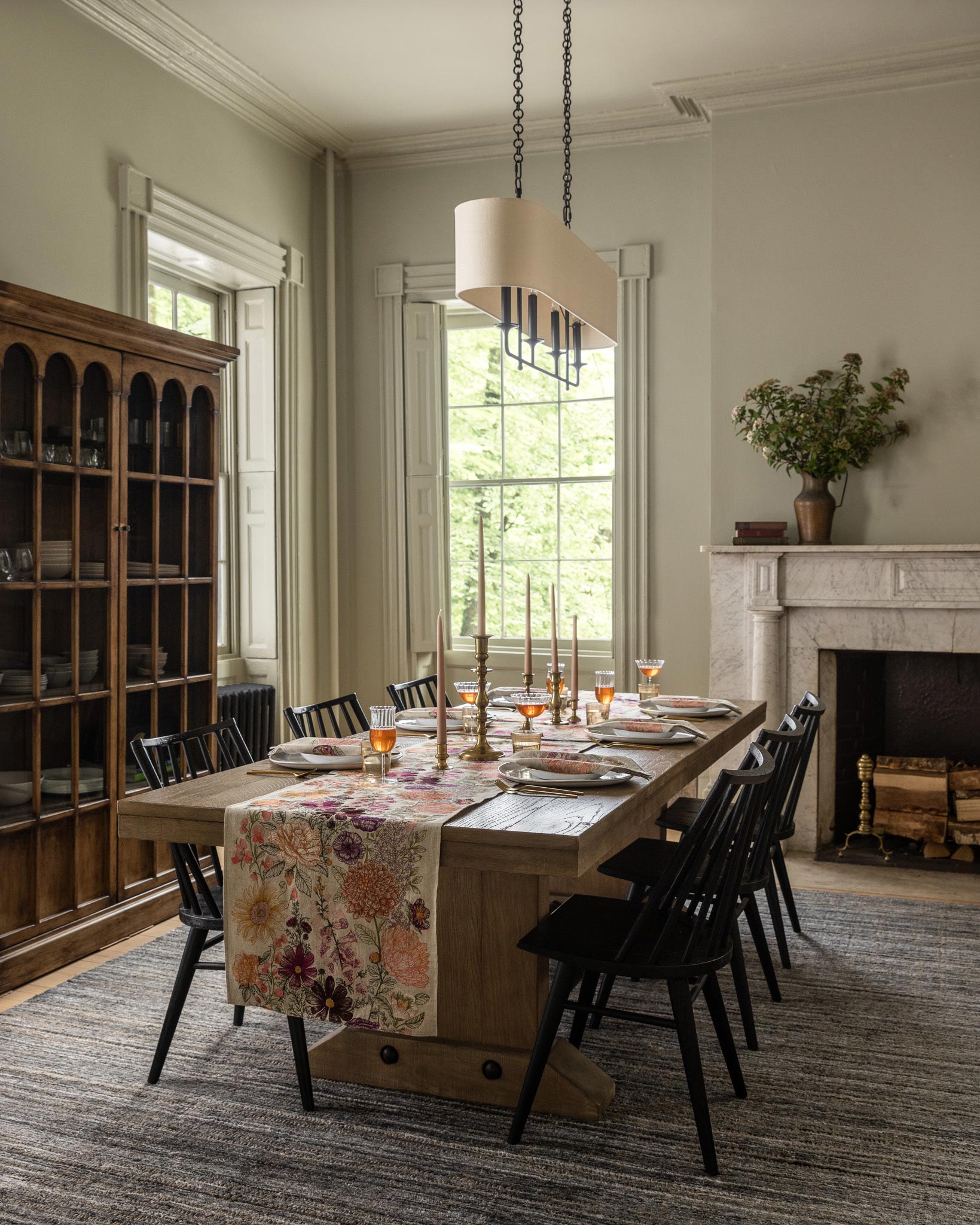 Paradise Garden Table Runner