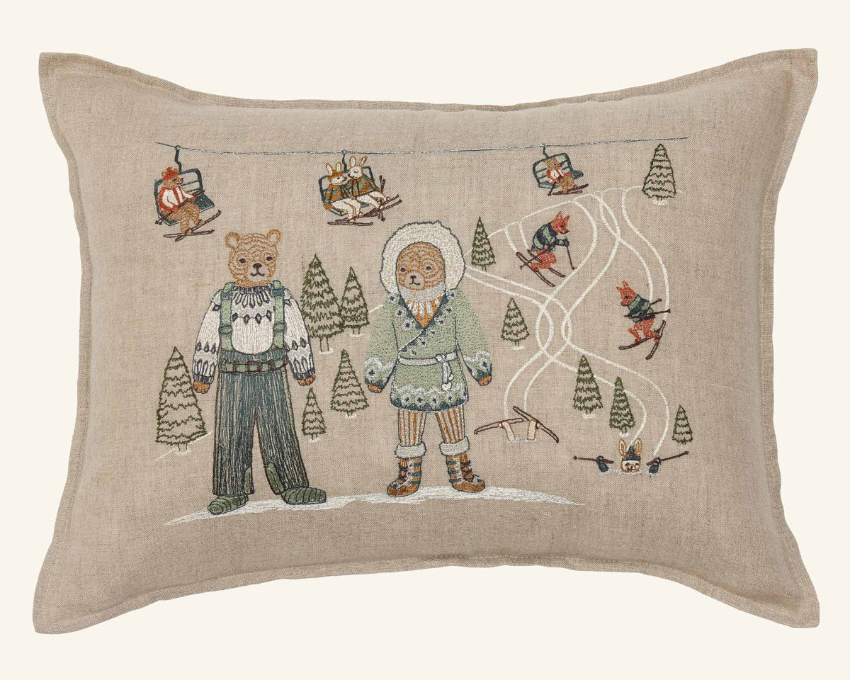 Ski Slope Pillow