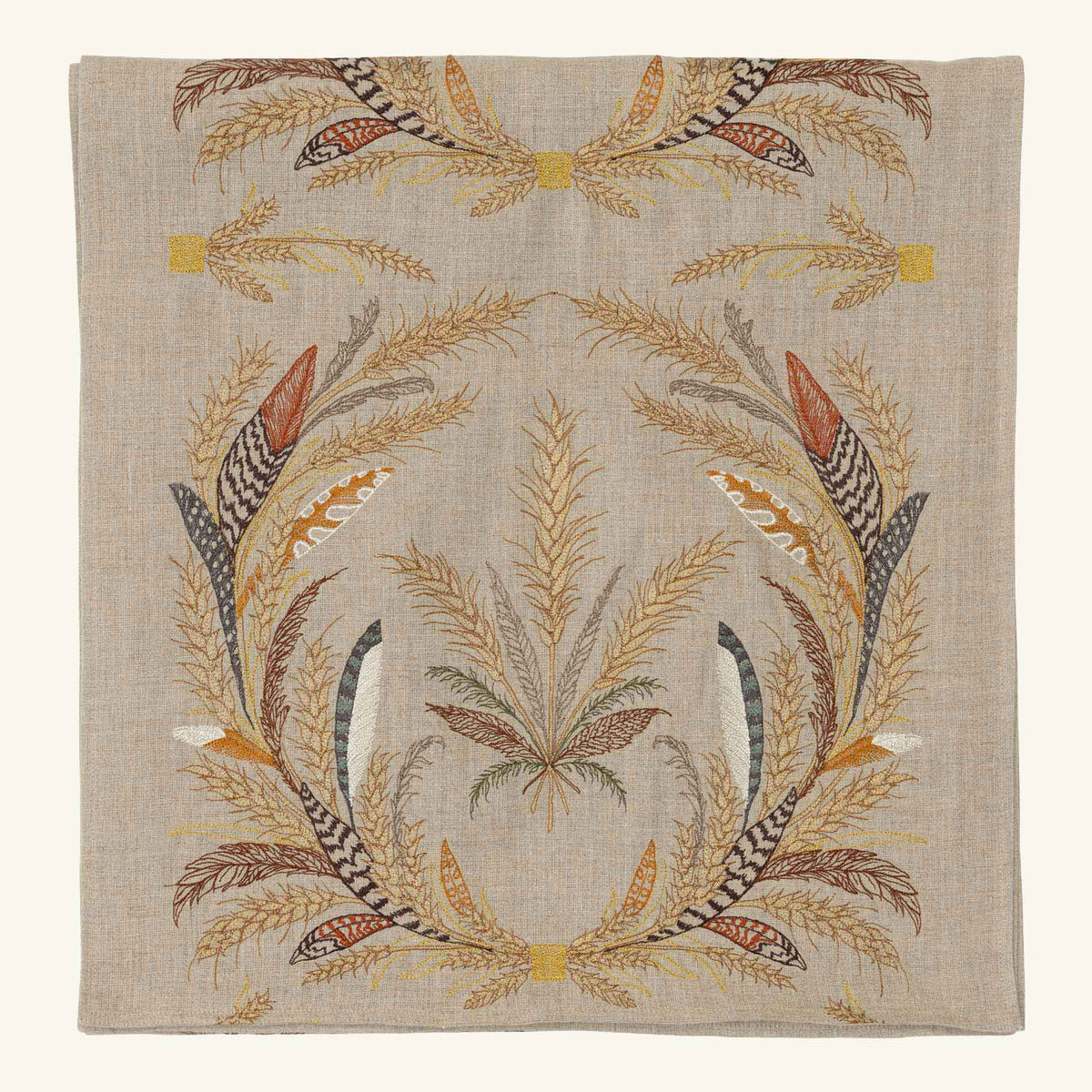 Seconds Sale Wheat Harvest Table Runner, 76