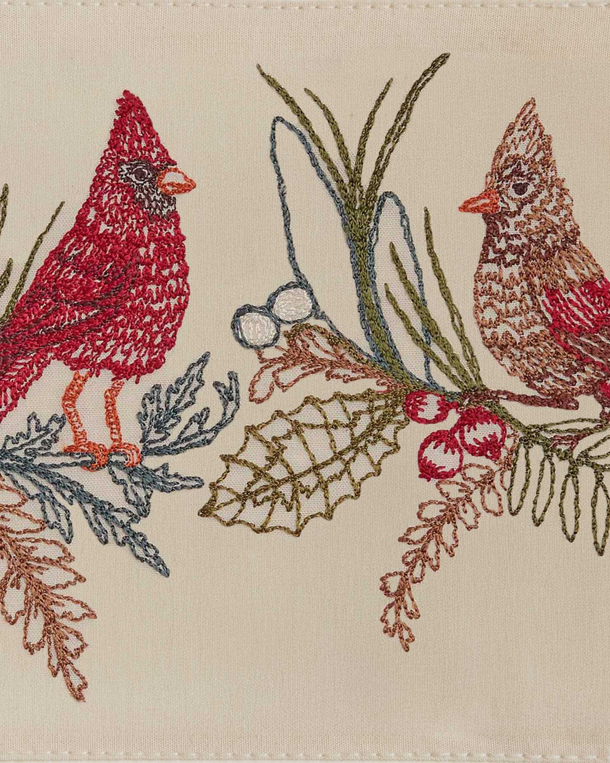 Christmas Cardinals Card