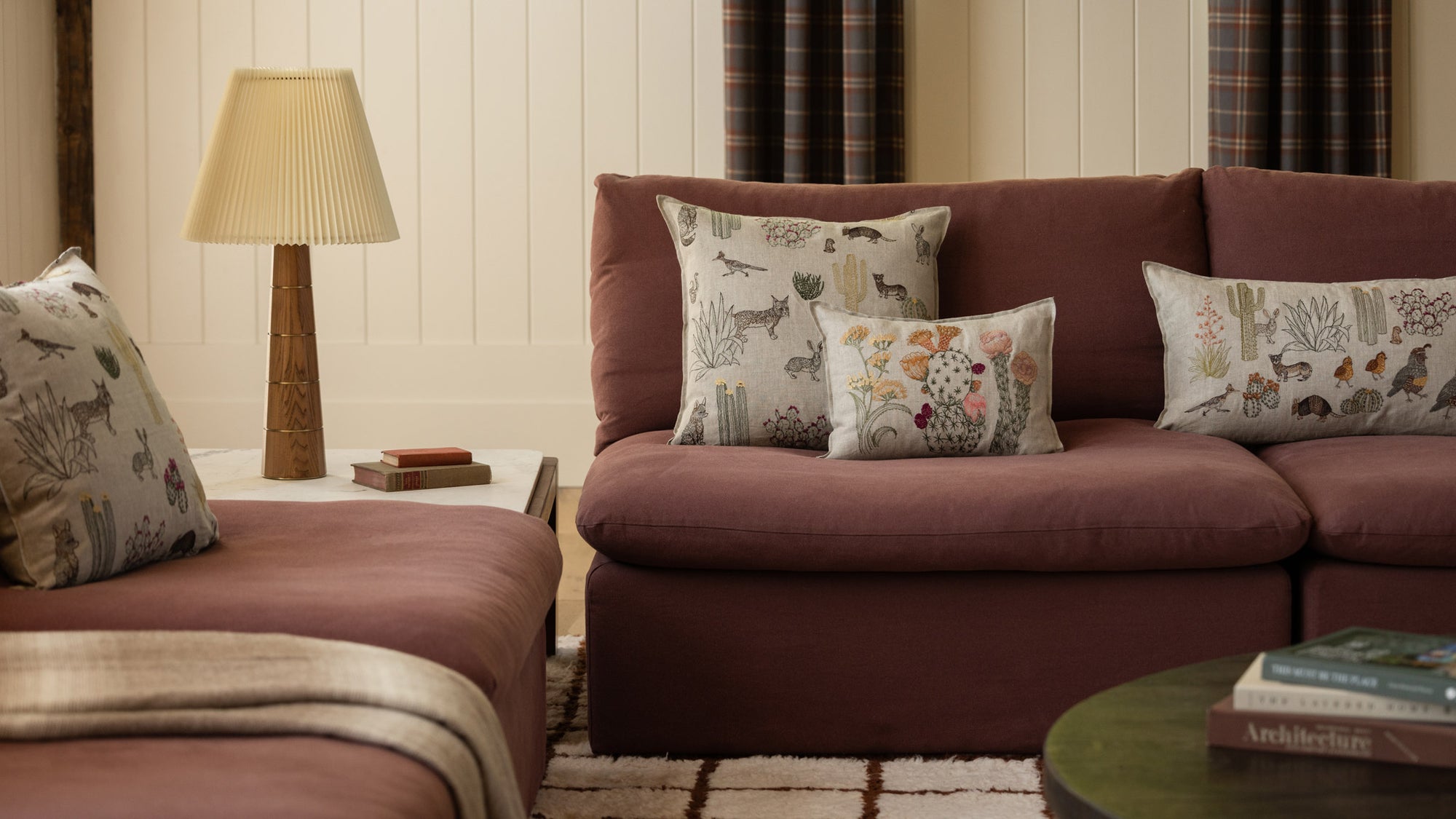 Blooming Cacti Pillow
